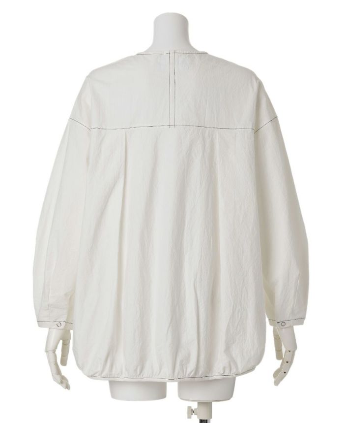 ノーカラーシャツジャケット(3色)