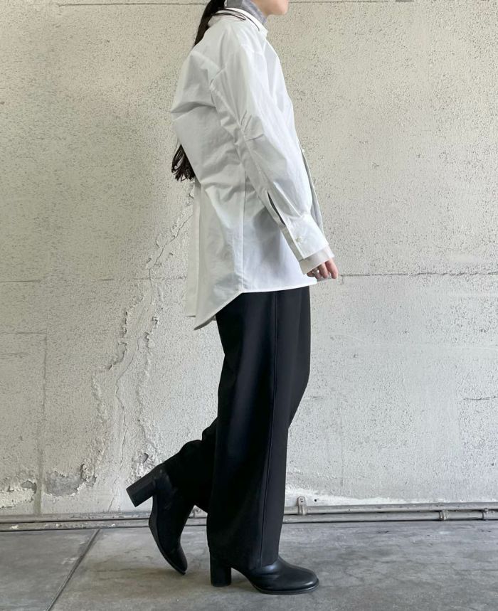 バックシャーリングオーバーシャツ(2色)