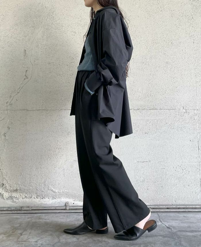 バックシャーリングオーバーシャツ(2色)