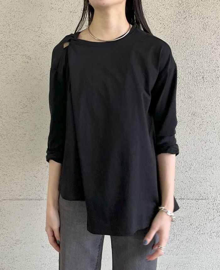 ツイストアシメロンT(2色)