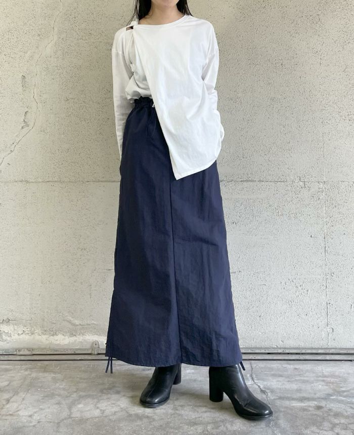 ツイストアシメロンT(2色)