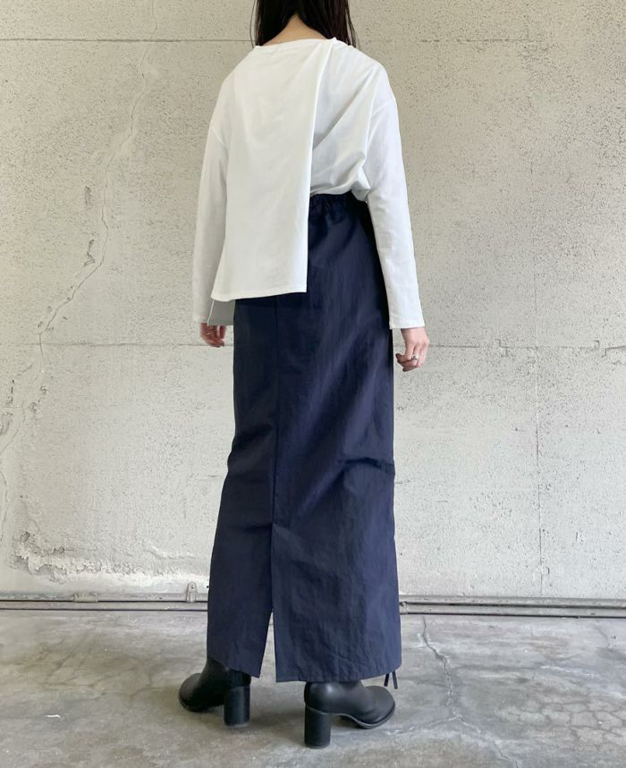 ツイストアシメロンT(2色)