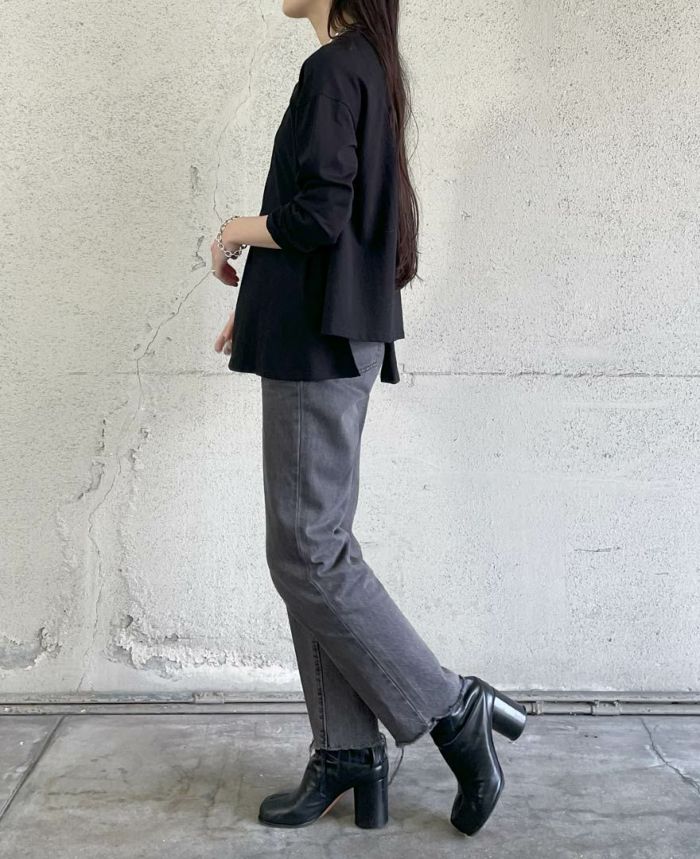 ツイストアシメロンT(2色)