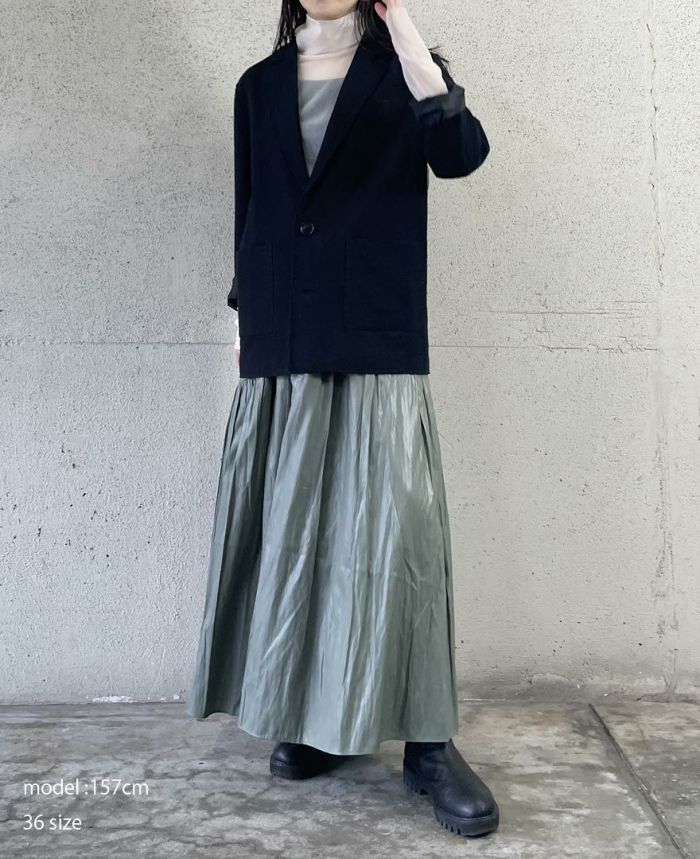 コットンリネンオーバージャケット(2色)