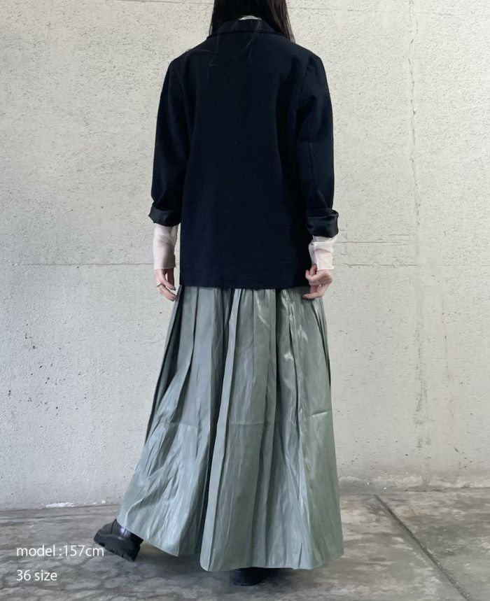 コットンリネンオーバージャケット(2色)