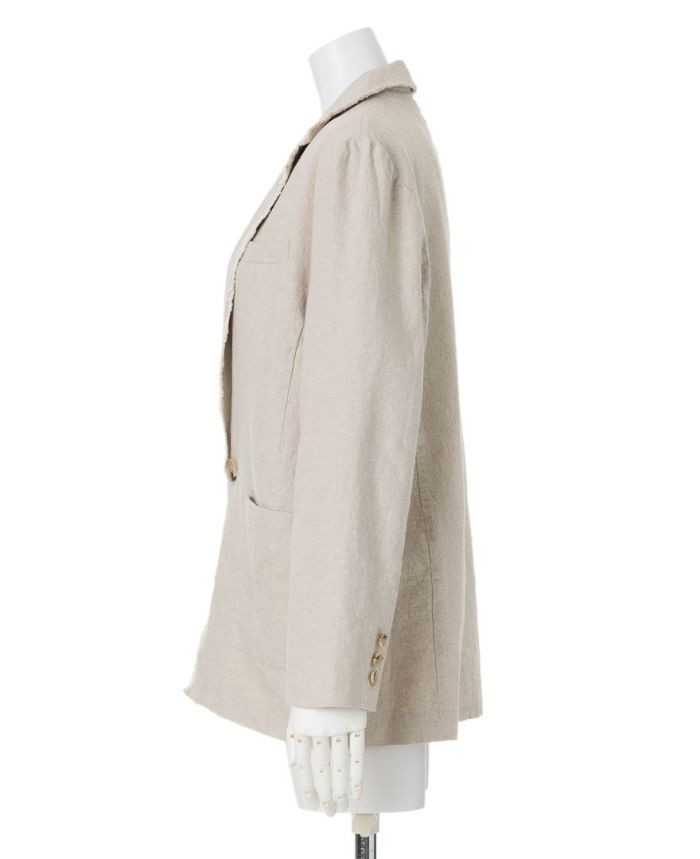 コットンリネンオーバージャケット(2色)