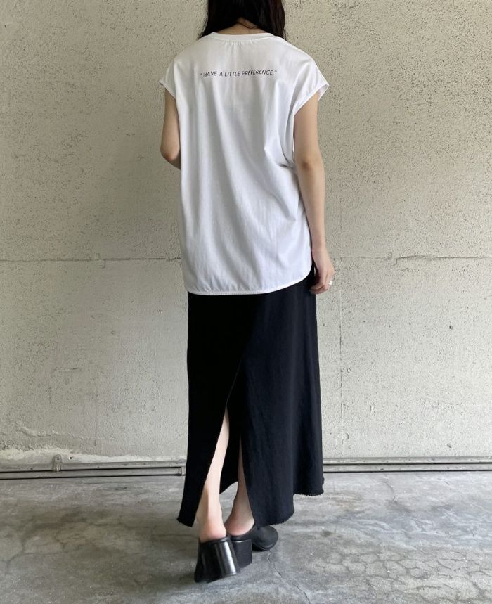 コットンリネンスカ―ト(2色)
