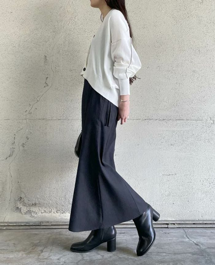 フラットパターンコットンカーディガン(3色)