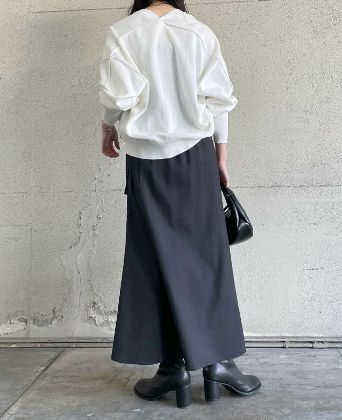 フラットパターンコットンカーディガン(3色)