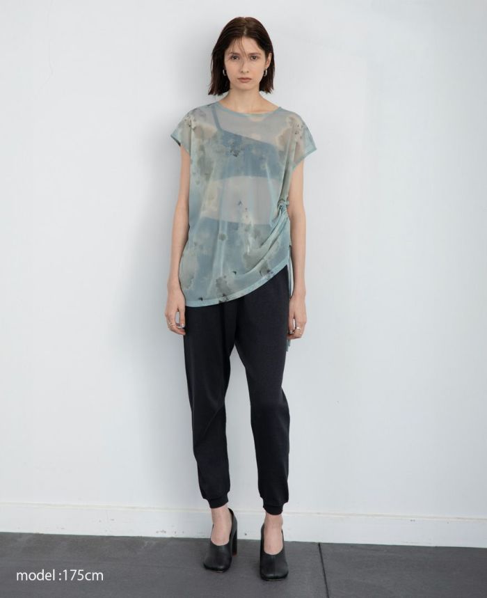 プリントチュールプルオーバー(2色)