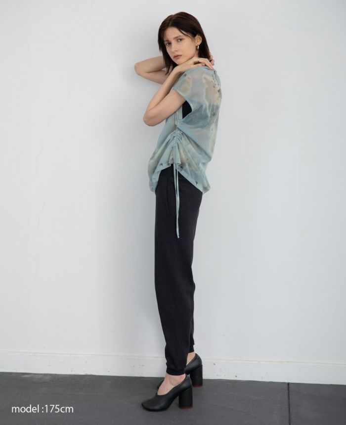 プリントチュールプルオーバー(2色)