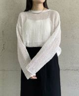 コットンメッシュ2WAYプルオーバー(4色)