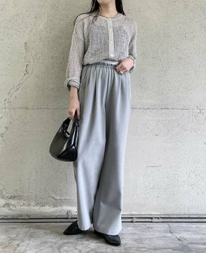 コットンメッシュ2WAYプルオーバー(4色)