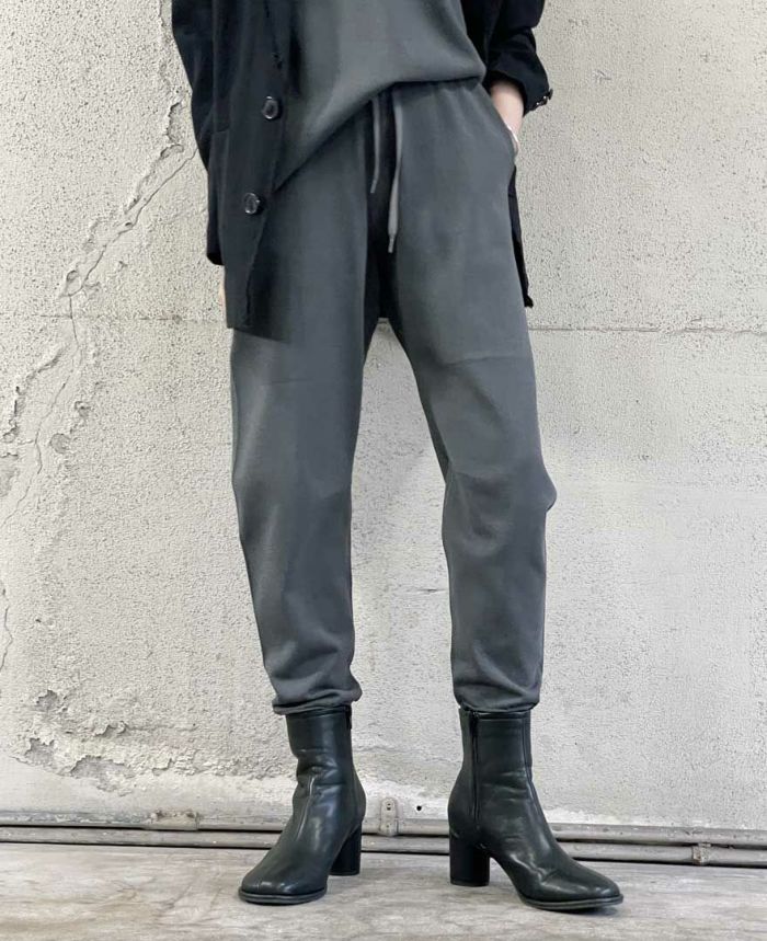 バナナシルエットニットパンツ(3色)