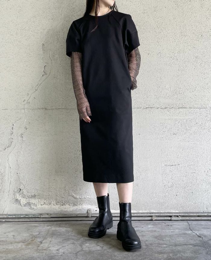 ランタンスリーブワンピース(2色)
