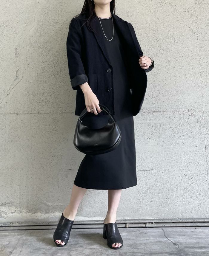 ランタンスリーブワンピース(2色)