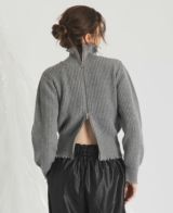 VEIN ダメージニット サイズ2 ブラック コットンニット VEIN ダメージニット サイズ2 ブラック コットンニット VEIN