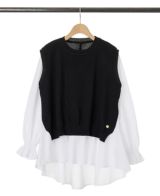 ニットベストブラウスセット | CLOCHE ONLINE SHOP