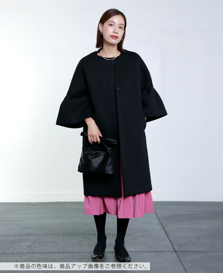 Louren 圧倒的 ローレン 限定 トレンチフレアワンピース
