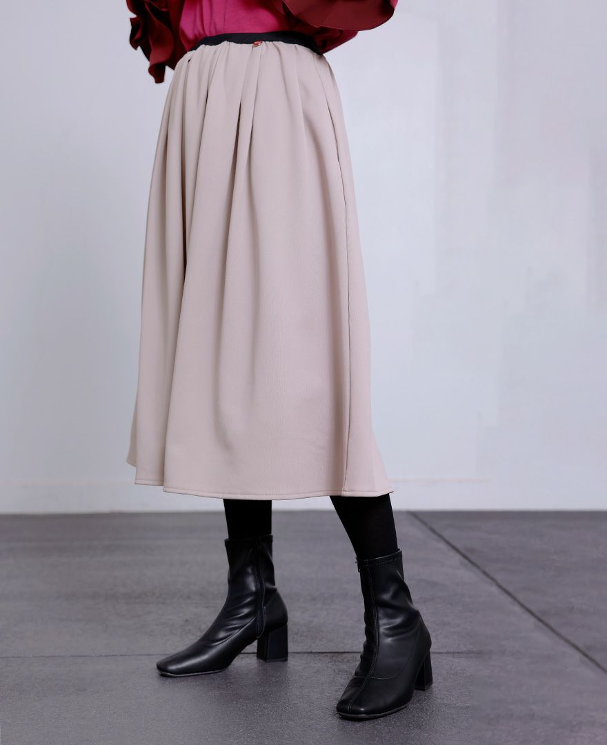 TRECODE トレコード 裏起毛であったか着心地ラクちん大人可愛い神戸・山の手裏起毛スカート