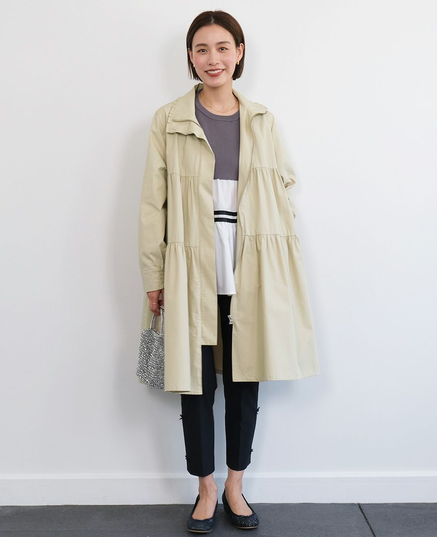 50％OFF】ティアードスプリングコート / TRECODE公式通販 「大人可愛い