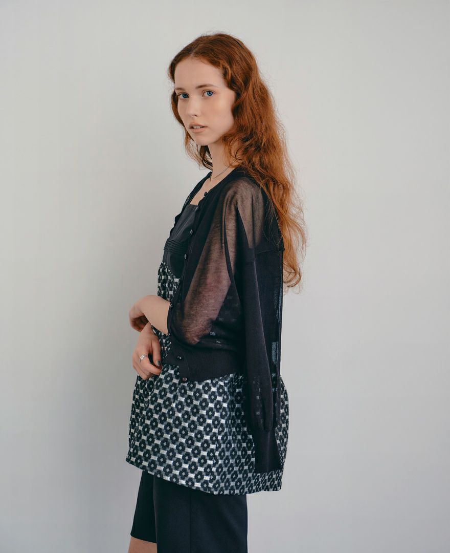 ティアードトップス/camellia