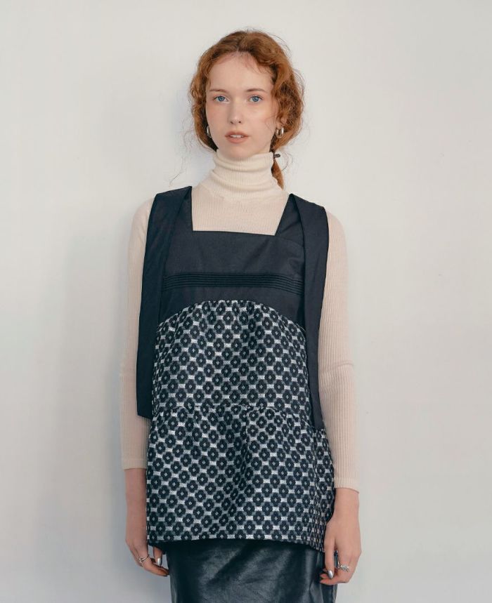 ティアードトップス/camellia