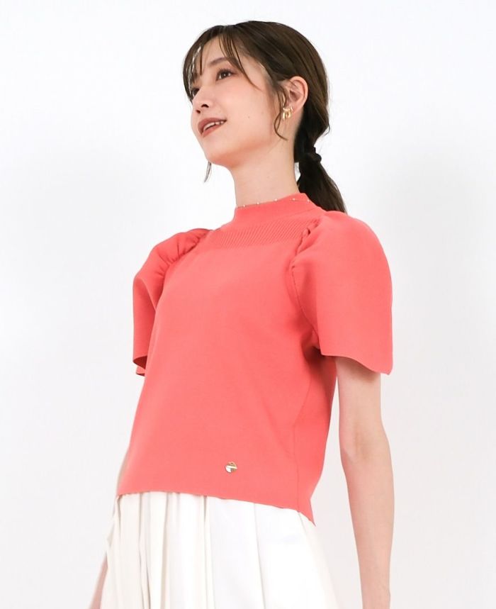 極美品Ted BakerVELVEY パフスリーブ ニット ドレスベイビーブルー パフスリーブニット / TRECODE公式通販 「大人可愛いラクちん