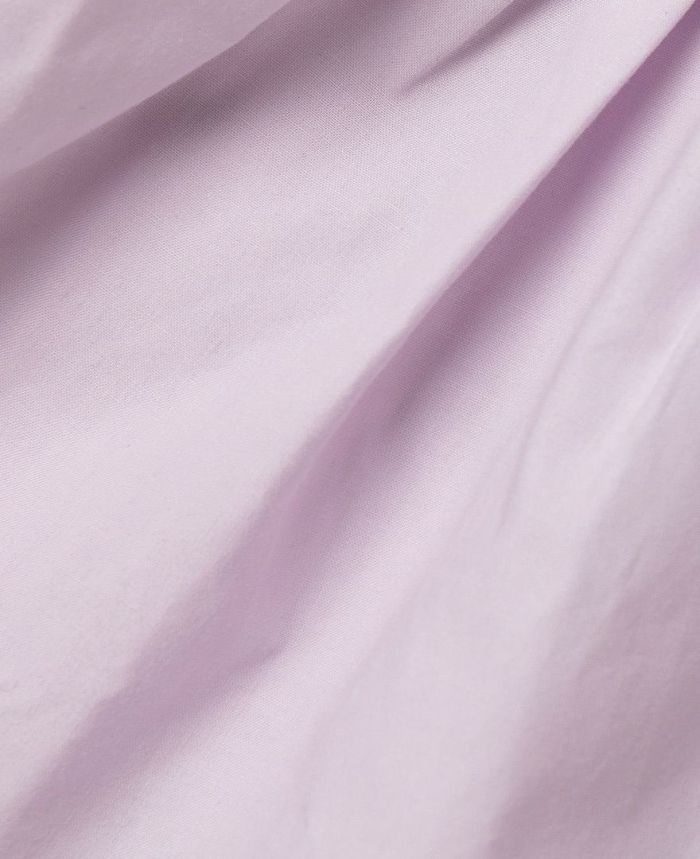 アシメフリルチュニック袖部分生地アップ画像