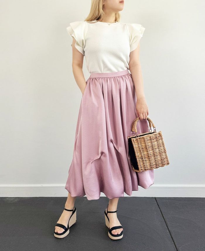 TRECODE（トレコード）の【POPUP限定商品】バルーンタックスカートの詳細