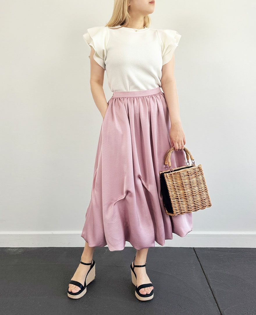 TRECODE（トレコード）の【POPUP限定商品】バルーンタックスカートの詳細