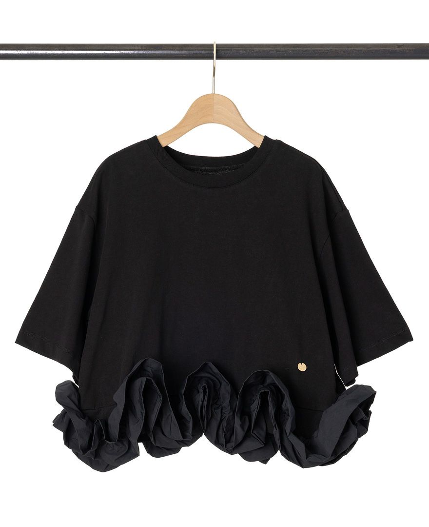 TRECODE（トレコード）の 裾フリルドッキングプルオーバーの詳細