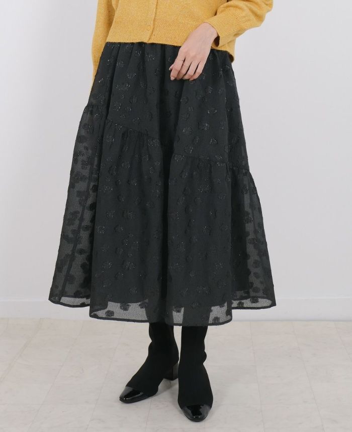 TRECODE（トレコード）のエンボス切り替えスカートの詳細