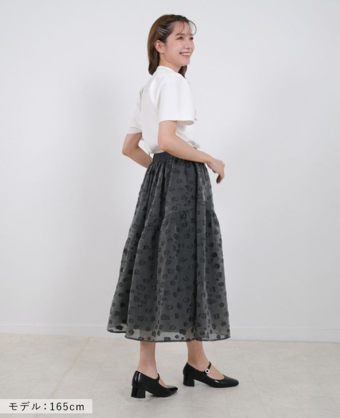 TRECODE（トレコード）のエンボス切り替えスカートの詳細
