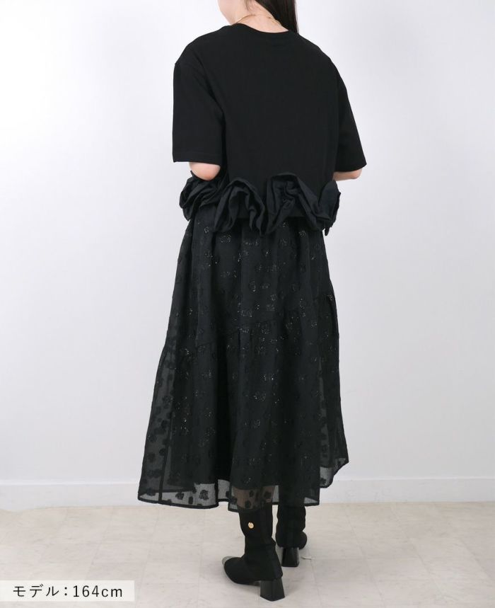 TRECODE（トレコード）のエンボス切り替えスカートの詳細