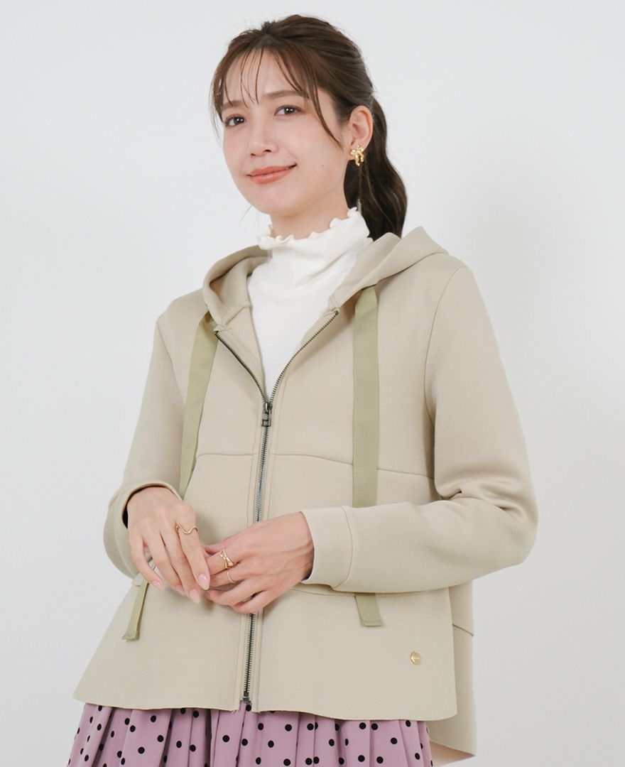 TRECODE（トレコード）の二段フリルパーカーの詳細