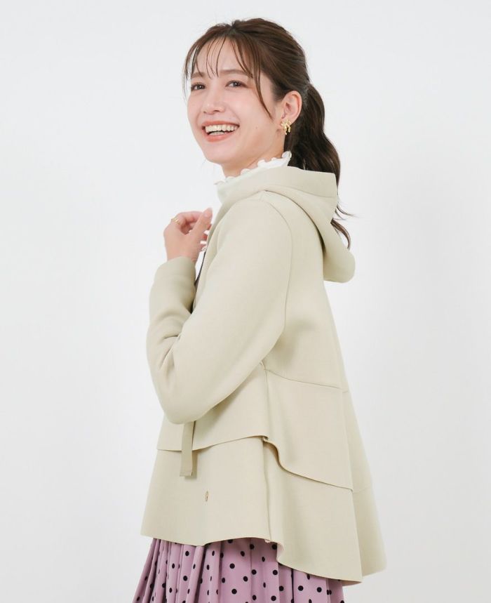 TRECODE（トレコード）の二段フリルパーカーの詳細