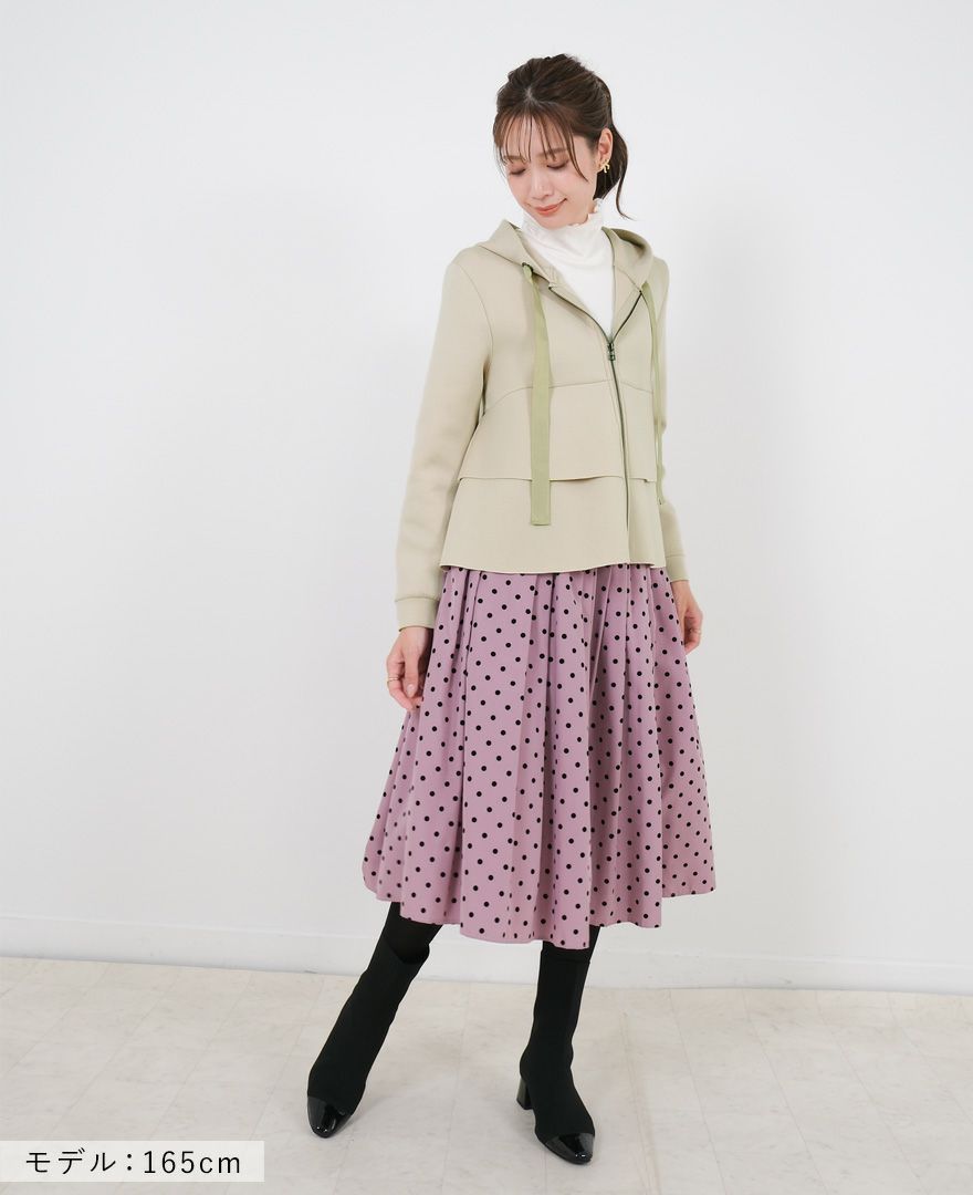 TRECODE（トレコード）の二段フリルパーカーの詳細