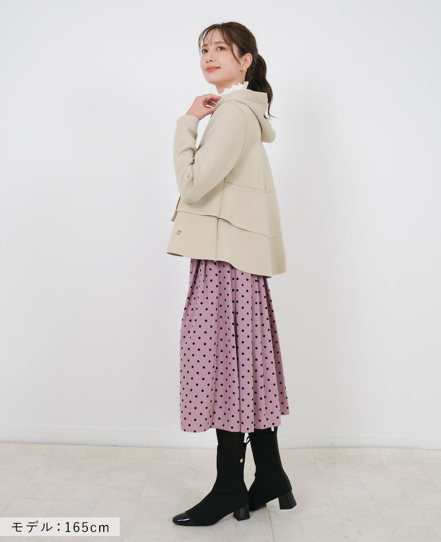 TRECODE（トレコード）の二段フリルパーカーの詳細