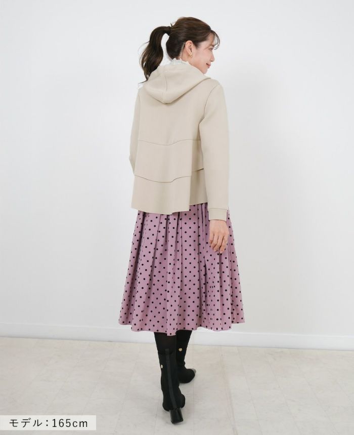 TRECODE（トレコード）の二段フリルパーカーの詳細