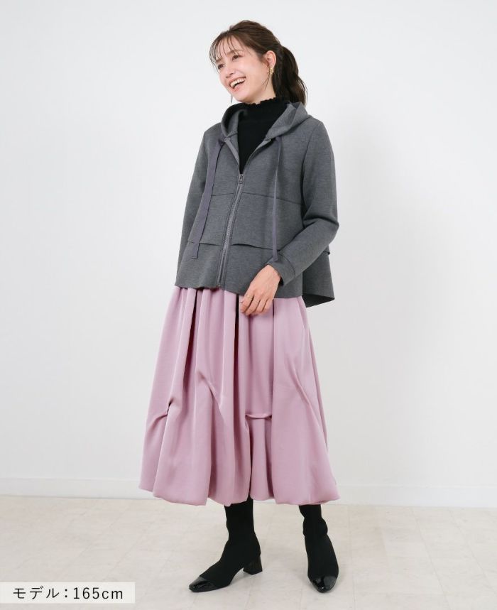 TRECODE（トレコード）の二段フリルパーカーの詳細