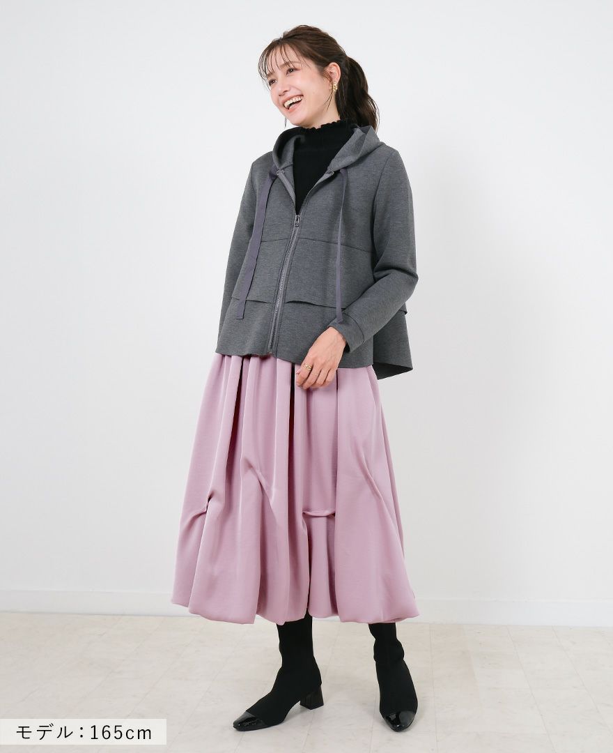 TRECODE（トレコード）の二段フリルパーカーの詳細