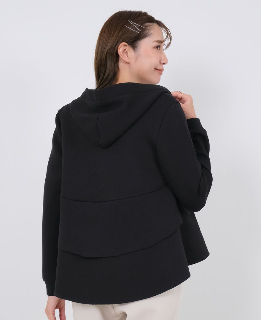 TRECODE（トレコード）の二段フリルパーカーの詳細