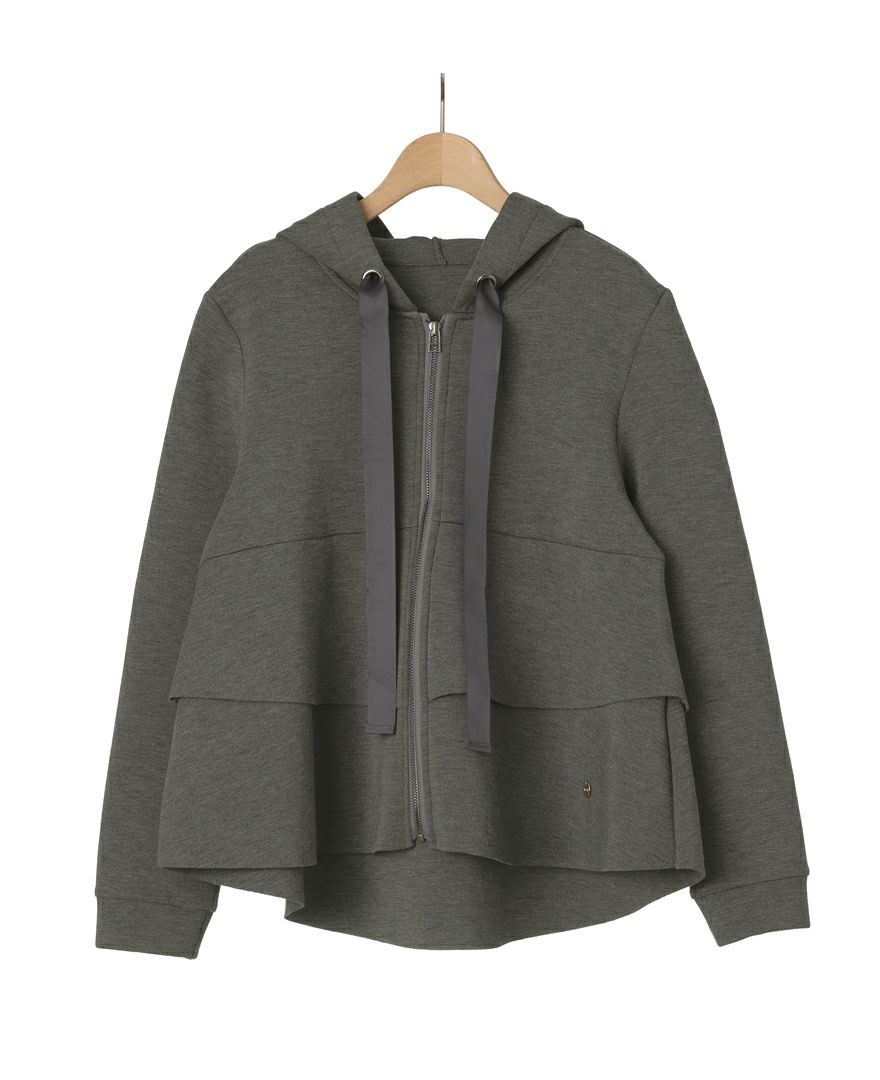 TRECODE（トレコード）の二段フリルパーカーの詳細