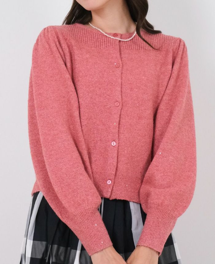 TRECODE（トレコード）のスパンコールカーディガンの詳細